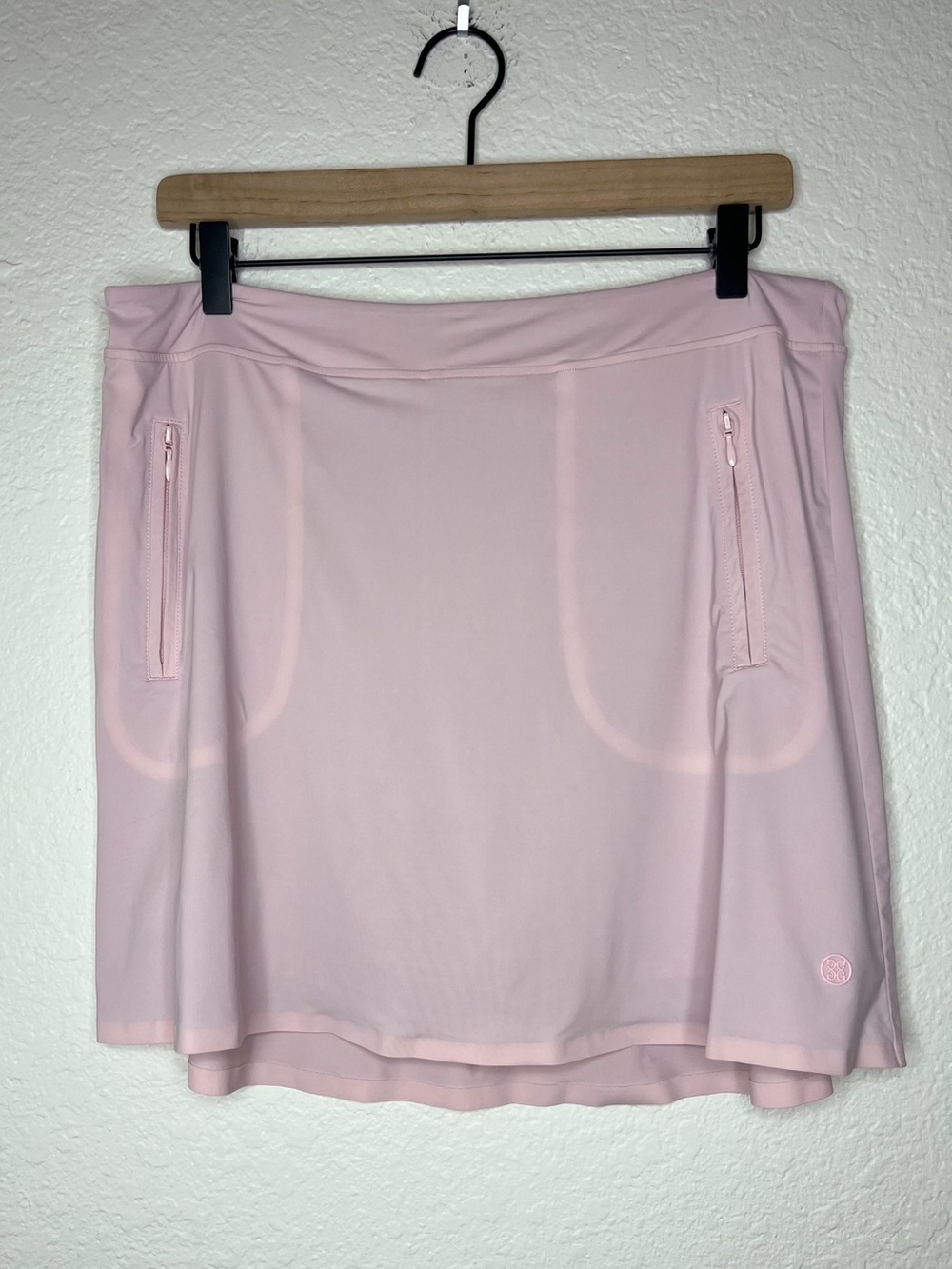G/Fore Effortless Skort Pale Pink Golf Skirt size Large